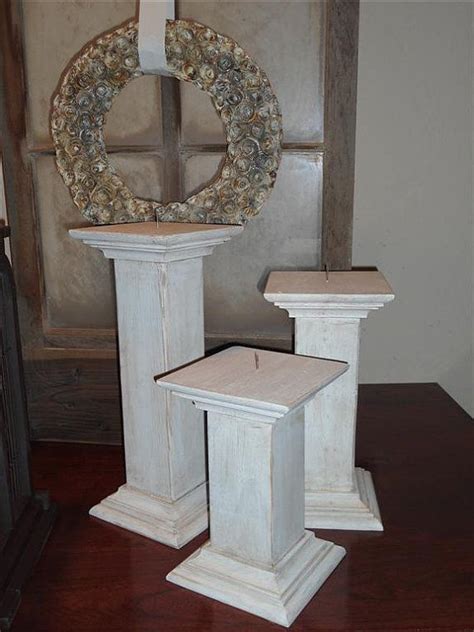 A handmade tea light holder, crafted from a log.i shaped a log from our firewood pile into a slab, and drilled holes for a log a shaping tool. Large Wooden Candle Holders - Wonder if we could make ...