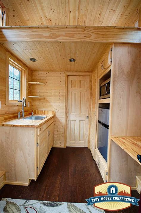 Kitchenette In A Tiny House At The
