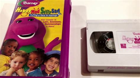 Barney Happy Mad Silly Sad Vhs Movie Collection Youtube