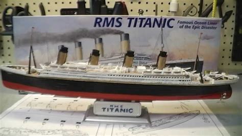 Rms Titanic Scale Model Build And Paint Youtube