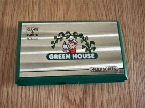 Nintendo Game And Watch Green House Vintage 1982 Game Was £28000