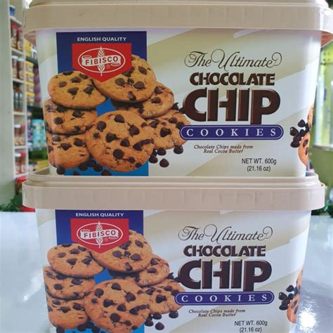 Fibisco Chocolate Chip Cookies 600g Ultimate Choco Cookie Chips