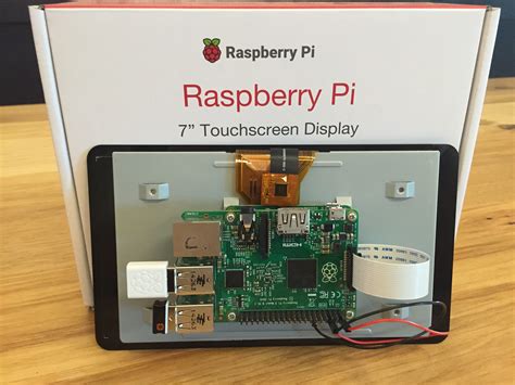 Now On Sale The Official Raspberry Pi Touchscreen Make