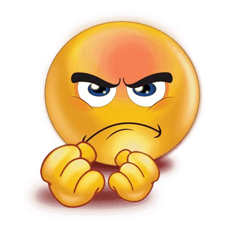 Gradient Angry Emoji Png Transparent Png Mart Images