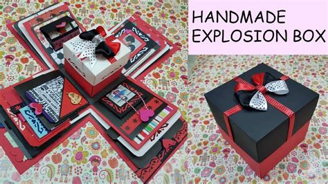 Gift idea/Explosion Box for friend/surprize box/birthday gift/Handmade