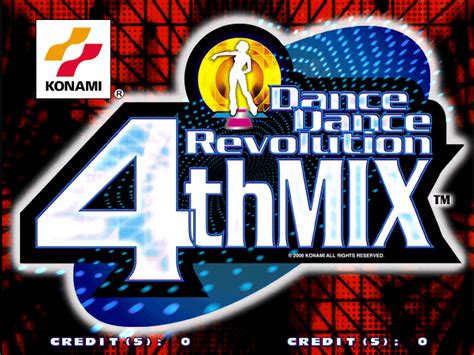 Game Dance Dance Revolution 4th Mix Arcade 2001 Konami Oc Remix