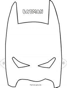 · free printable superhero face masks for kids. Printable Superheroes Batman mask coloring pages Printable ...