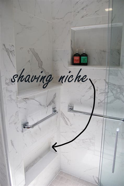 Bathroom Remodeling Ideas Shower Shaving Niche