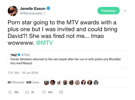 Farrah Abraham Claps Back At Jenelle Evans Complaint About David Not Being Invited To Mtv Awards