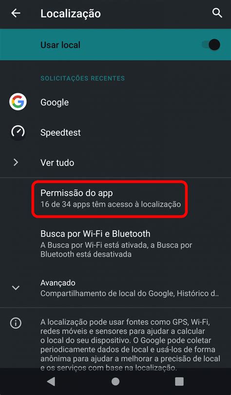 Como descobrir os aplicativos que usam a sua localização no Android