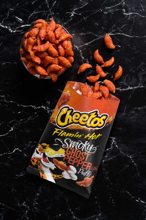 Cheetos Debuts Limited Edition Flamin Hot Puffs With Ghost Pepper