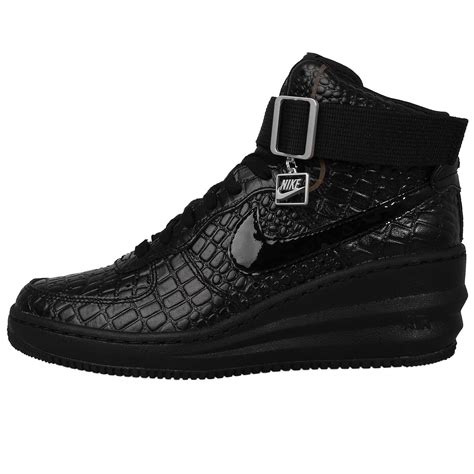 ✅ free shipping on many items! Nike Women's Lunar Force 1 Sky Hi PRM, CROC PATENT-BLACK ...