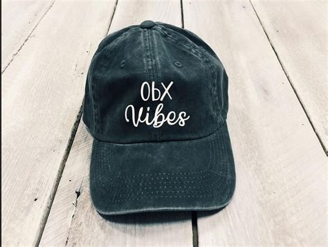 Obx Hat Obx Vibes Outer Banks Hat Pouge Kook Beach Hat Etsy Womens
