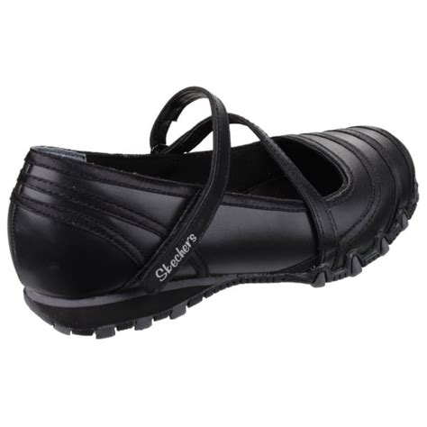 Designs, develops and markets more than 3,000 description:get moving with responsive cushioned comfort in the skechers max cushioning™ premier shoe. Skechers Womens Black Bikers Satin Shine Mary Jane Shoes