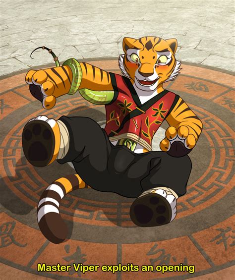 Suggestive Artist Trevock Master Tigress Kung Fu Panda Master Viper Kung Fu