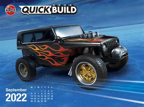 September 2022 Calendar Desktop Wallpaper Hornby Hobbies