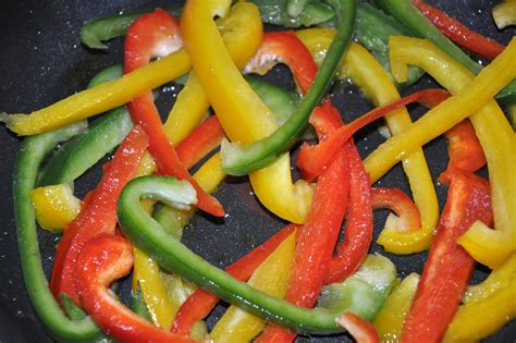 Poêlée de poivrons Recette bio