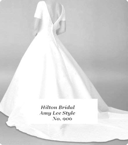 Amy Lee White Wedding Dress Size 12 Hilton Bridal Wedding Dresses
