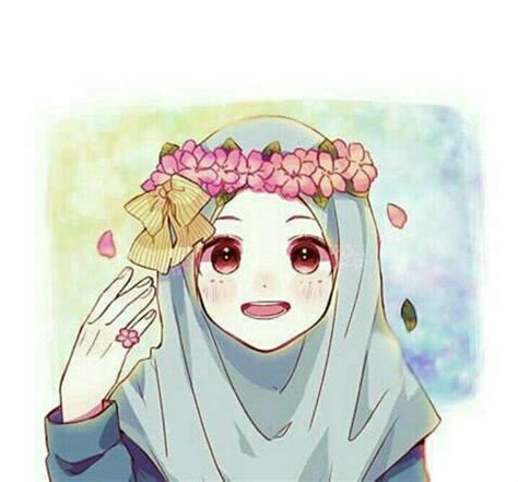 Koleksi 8 Gambar Anime Hijab Kacamata Terupdate Sekar Dwanda