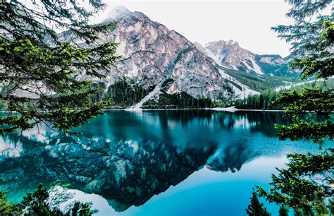 Free Images Natural Landscape Body Of Water Reflection Mountainous