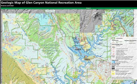 Nps Geodiversity Atlas—glen Canyon National Recreation Area Arizona
