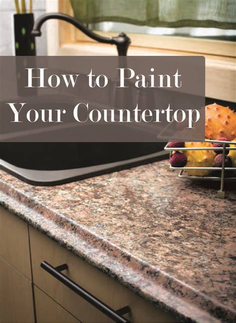 All you have to do is clean your countertop, apply primer and 2 coats of paint, and then seal it with resin to finish! How to Paint Your Laminate Countertop | Diy household tips ...