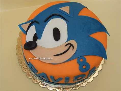 This years birthday cake creation for minion #1 was sonic the hedgehog for the wii themed birthday party. TORTA SONIC | Le Torte di Marilena