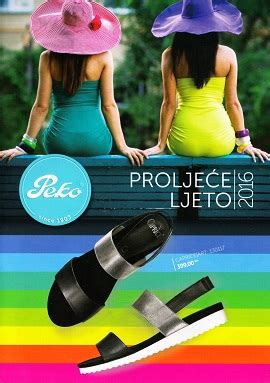 Ženska obuća i dodaci u našoj ponudi. Peko katalog Ljeto 2016