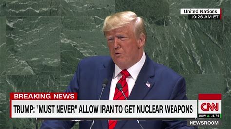 Live Updates President Trumps Speech At The United Nations Cnnpolitics