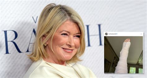 Martha Stewart Recovers From Surgery After Rupturing Achilles Tendon