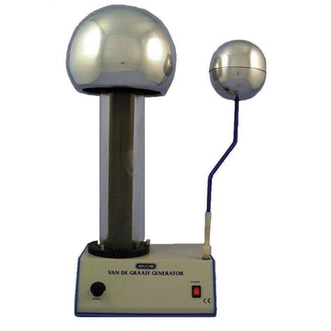 The van de graaff is a very simple machine, it amazes me that they are so expensive considering how uncomplicated they are, but to get the best out of them does seem to cause people a lot of problems. Van De Graaff Generator w/ Accessory Kit | Health and Care