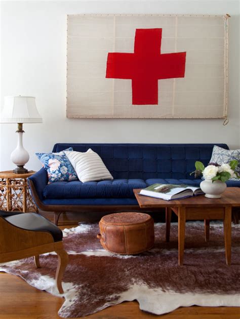 interiors  love navy blue velvet sofa  sarah designs