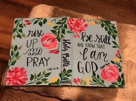 Pin By Emily Delancey On Painted Bibles By Doodlebugs Designs Bible