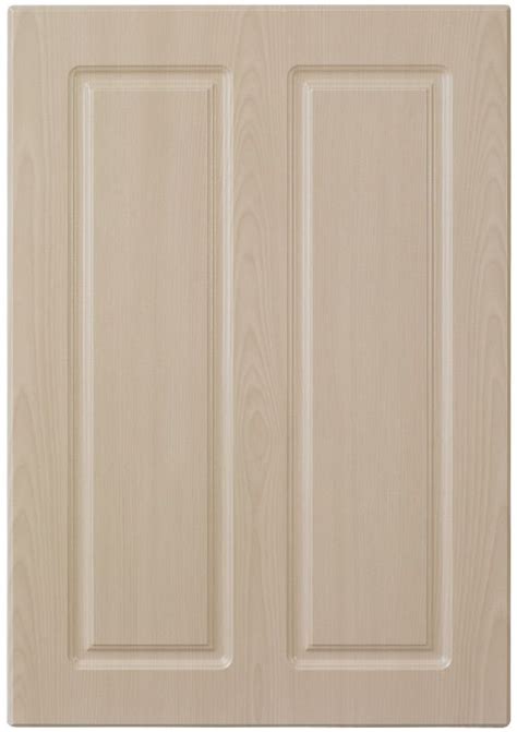 Fast assembled solid kitchen cabinets. Kensington Range - Swiss Pear Twin Panel Kitchen Door ...