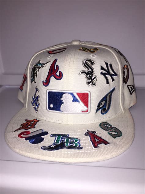 New Era Mlb Team Logos All White Fitted Swag Shoes Jordan Shoes