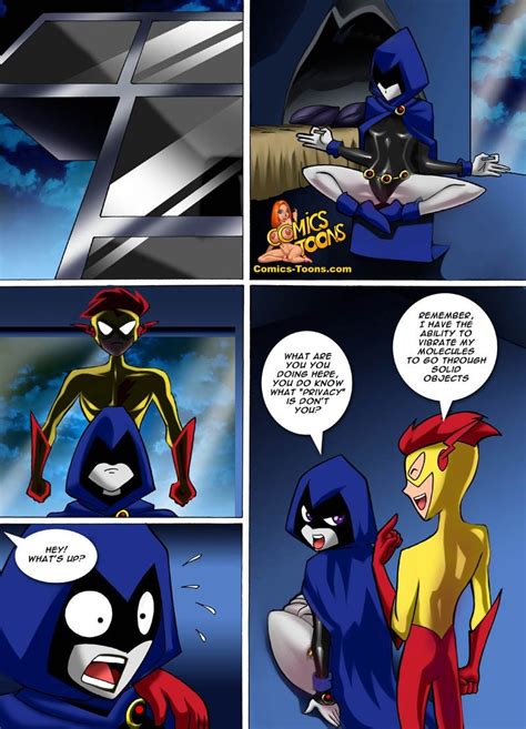 Teen Titans Comic Raven Vs Flash ⋆ Xxx Toons Porn