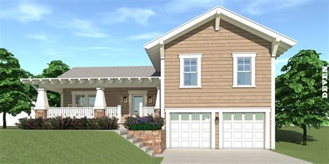 Deven 3 Bedroom Tri Level Home By Tyree House Plans
