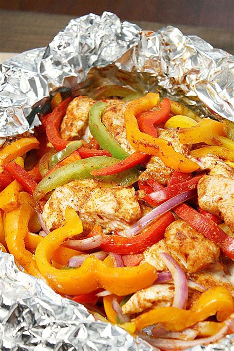 Baked Chicken And Vegetables In Foil
