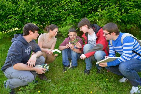 Maybe you would like to learn more about one of these? Leverkusen, Bild: Schüler bestimmen Pflanzen auf der Deponie