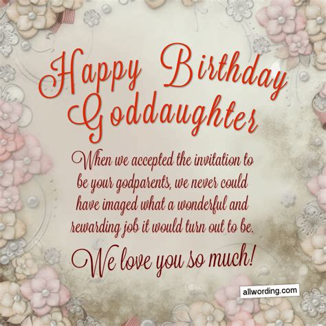 Celebrate each year of someone's life with a customized diy card. 25 Ways to Say Happy Birthday to a Goddaughter » AllWording.com