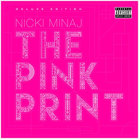 Nicki Minaj The Pink Print Album Cover Artwork Deluxe Edition Unused