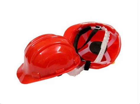 Red Safety Helmet Construction Industry At Rs 65piece In Karaikkudi