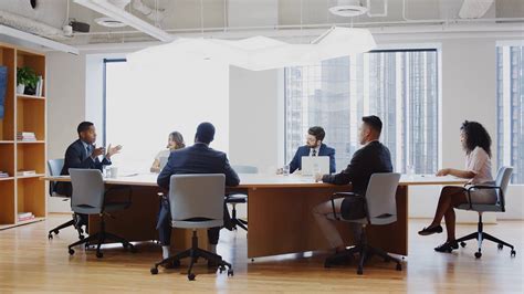 Group Of Business Professionals Meeting Stock Footage Sbv 335967331