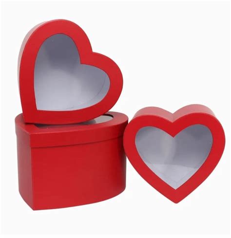 Heart Shaped Boxes Custom Heart Shaped Packaging Wholesale