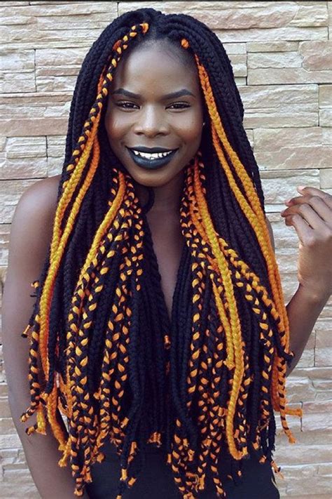 Cana hair style using wool to weave : History Of Box Braids - Global History Blog