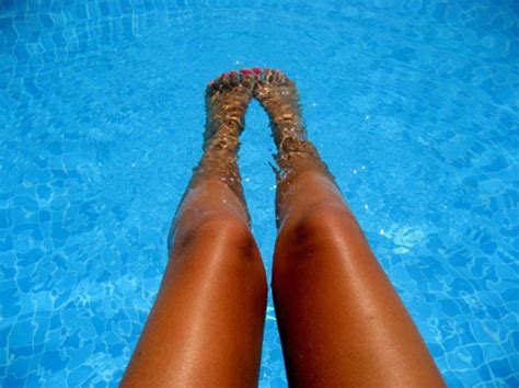 Luxury Pool Summer Tan Tanned Image 304275 On