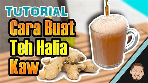 Maybe you would like to learn more about one of these? Cara buat air teh halia kaw resepi Pak Mat - YouTube