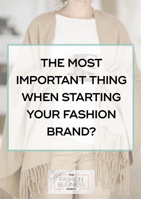 How To Start A Fashion Brand Part 1 — The Fashion Business Coach