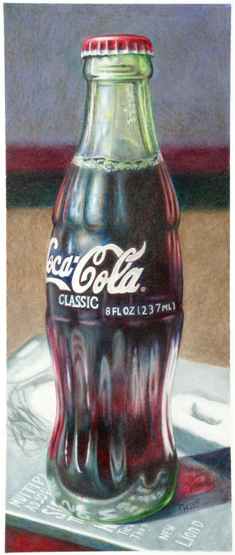 Perfect for a variety of occasions. Coke Bottle by Heath Poole, via Behance | Bottle drawing ...