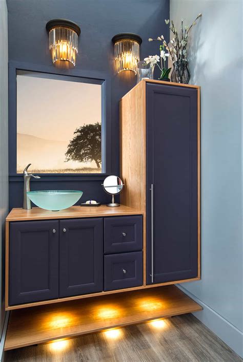 A floating vanity also makes the floor space beneath them accessible for cleaning the bathroom floor too. Floating Your Vanity - A bathroom improvement that's ...